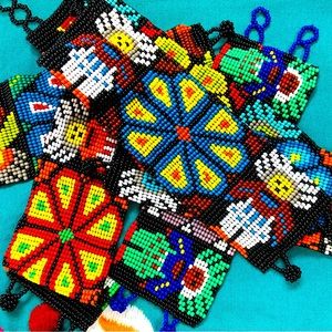 Traditional Bracelet Beaded BRACELET Mexican Art